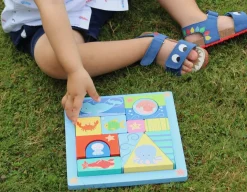 Sea Life Block Puzzle - 14 Wooden Pieces<Orange Tree Toys Clearance