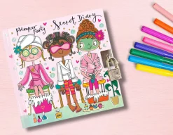 Secret Diary - Lovely Lockable Hardback<Rachel Ellen Online