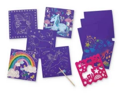 Sparkle Scratch Art - Unicorns<Crocodile Creek Online