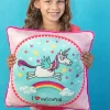Unicorn Plush Cushion - So Soft!<Tyrrell Katz Clearance