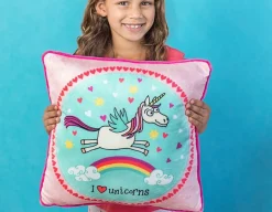 Unicorn Plush Cushion - So Soft!<Tyrrell Katz Clearance