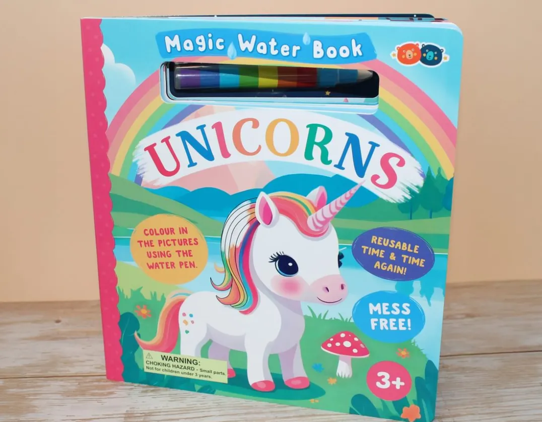 Unicorns Magic Water Book<Buddy & Barney Clearance