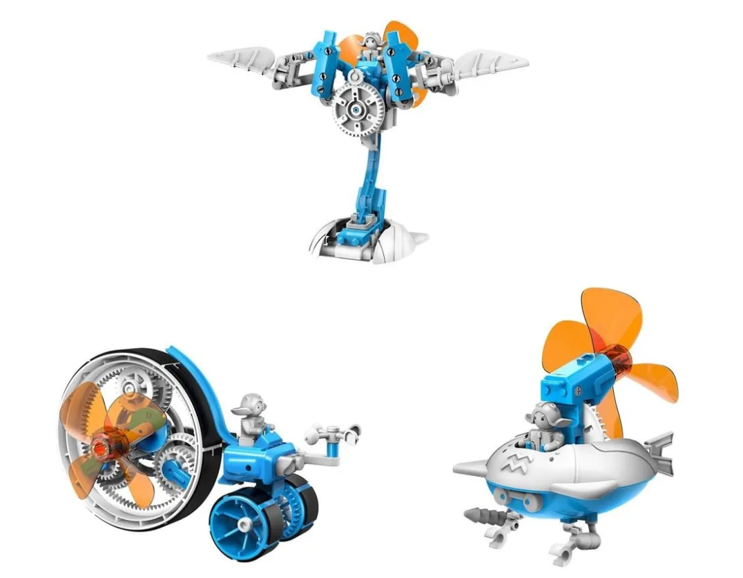 WindBots - 6 in 1 Robot Build Kit<The Source Hot