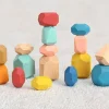 Wooden Stacking Stones - Set of 16<Tooky Toy Hot