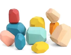 Wooden Stacking Stones - Set of 16<Tooky Toy Hot