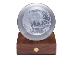 World Globe Crystal Light - 3D Effect<Gingko Online