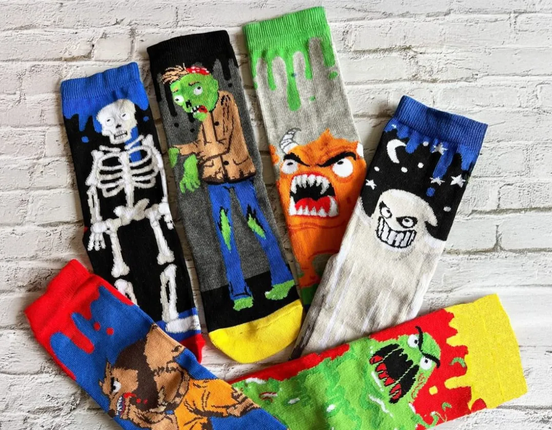 Zombodies - Six Scarily Odd Socks!<United Odd Socks Online